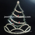 fashion metal full crystal christmas tree headband